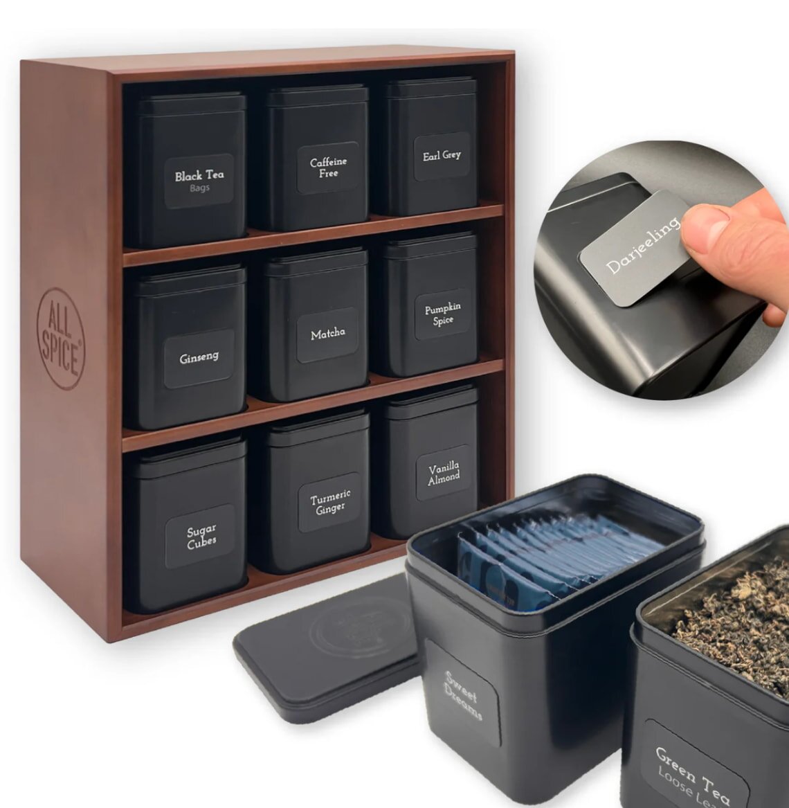 ALL SPICE Tea Rack by Haus Logic