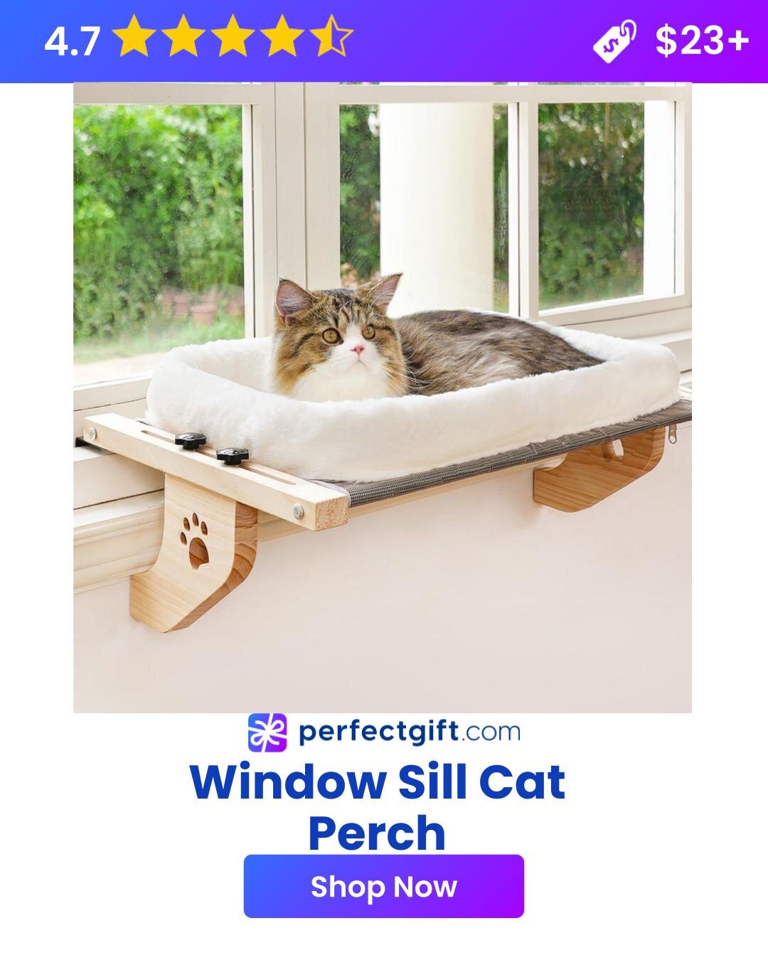 Window sill perch 