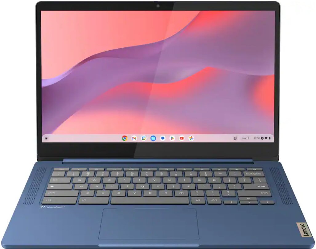 Lenovo Chromebook X1 Carbon, 13.3-inch, Intel Core i5-1135G7, 8GB RAM, 256GB SSD, blue color.

