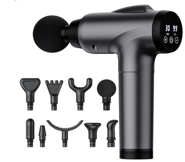 Massage Gun with multiple attachments