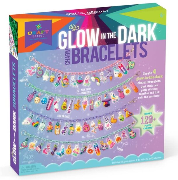 Glow-in-the-Dark Bracelet Set