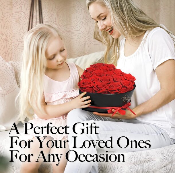 A beautifully wrapped gift box, symbolizing the perfect present for loved ones on special occasions.