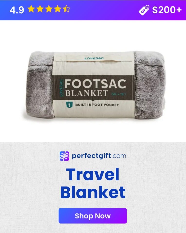 Luxury Travel Blankets and Sleep Accessories