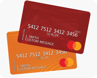 image of two co-branded cards