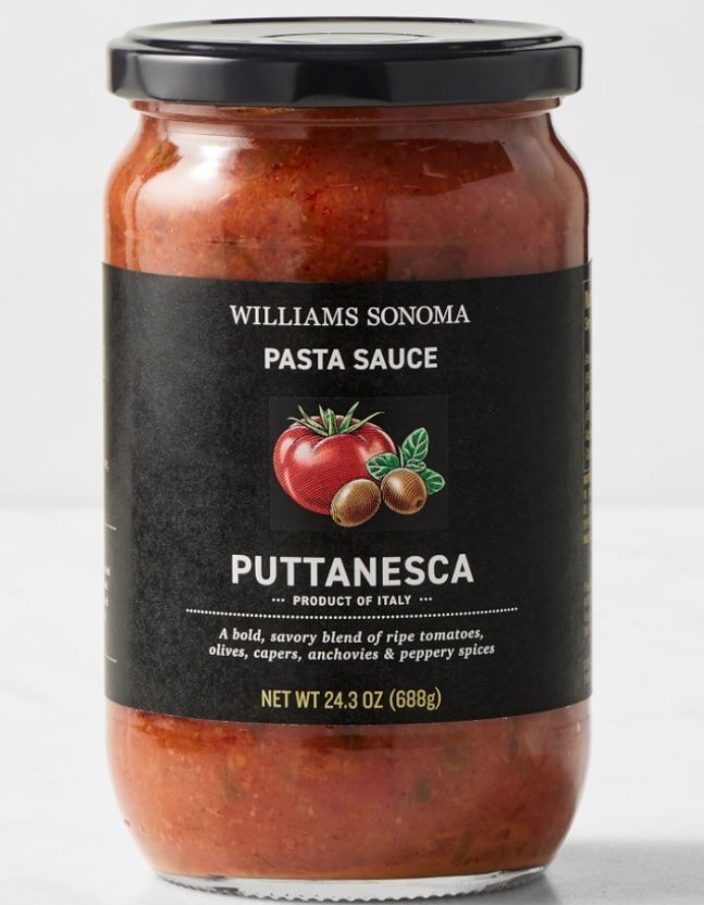 A bottle of Pasta Sauce