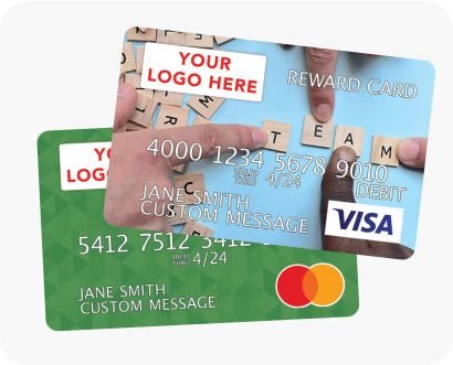 image of two co-branded cards