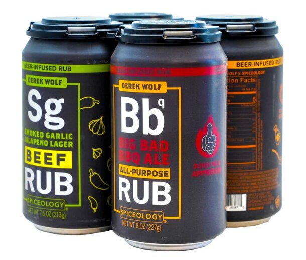 Beer can rubs offered in three distinct flavors for enhancing your culinary experience.