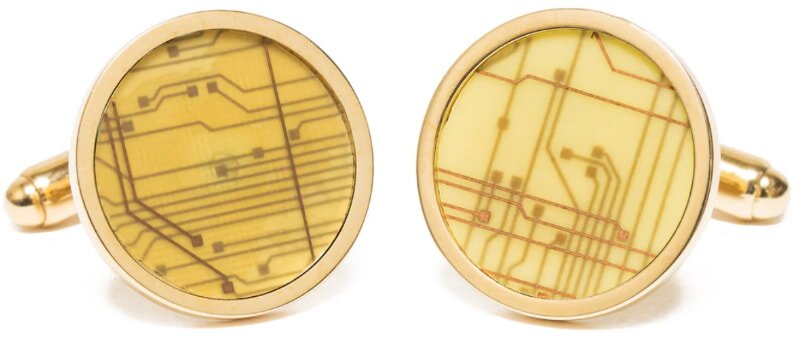 Circuit Board Cufflinks