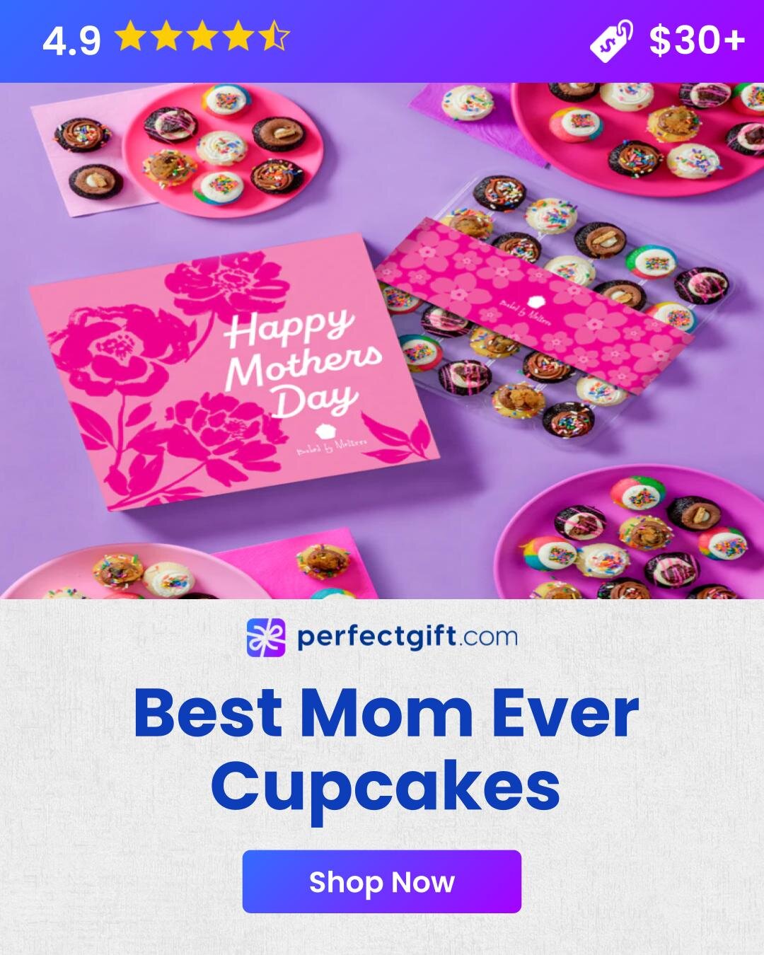 Colorful cupcakes decorated for Mother's Day, arranged on a decorative platter, ideal for celebrating moms.