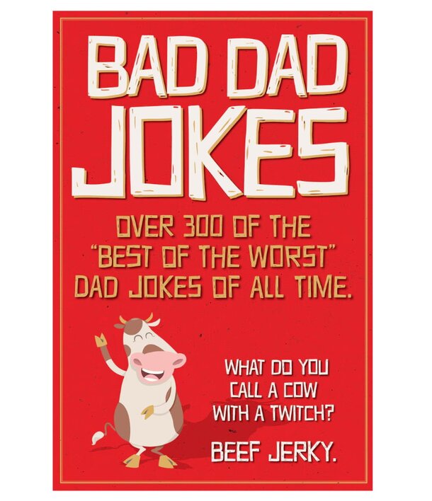 Bad Dad Jokes Book Cover