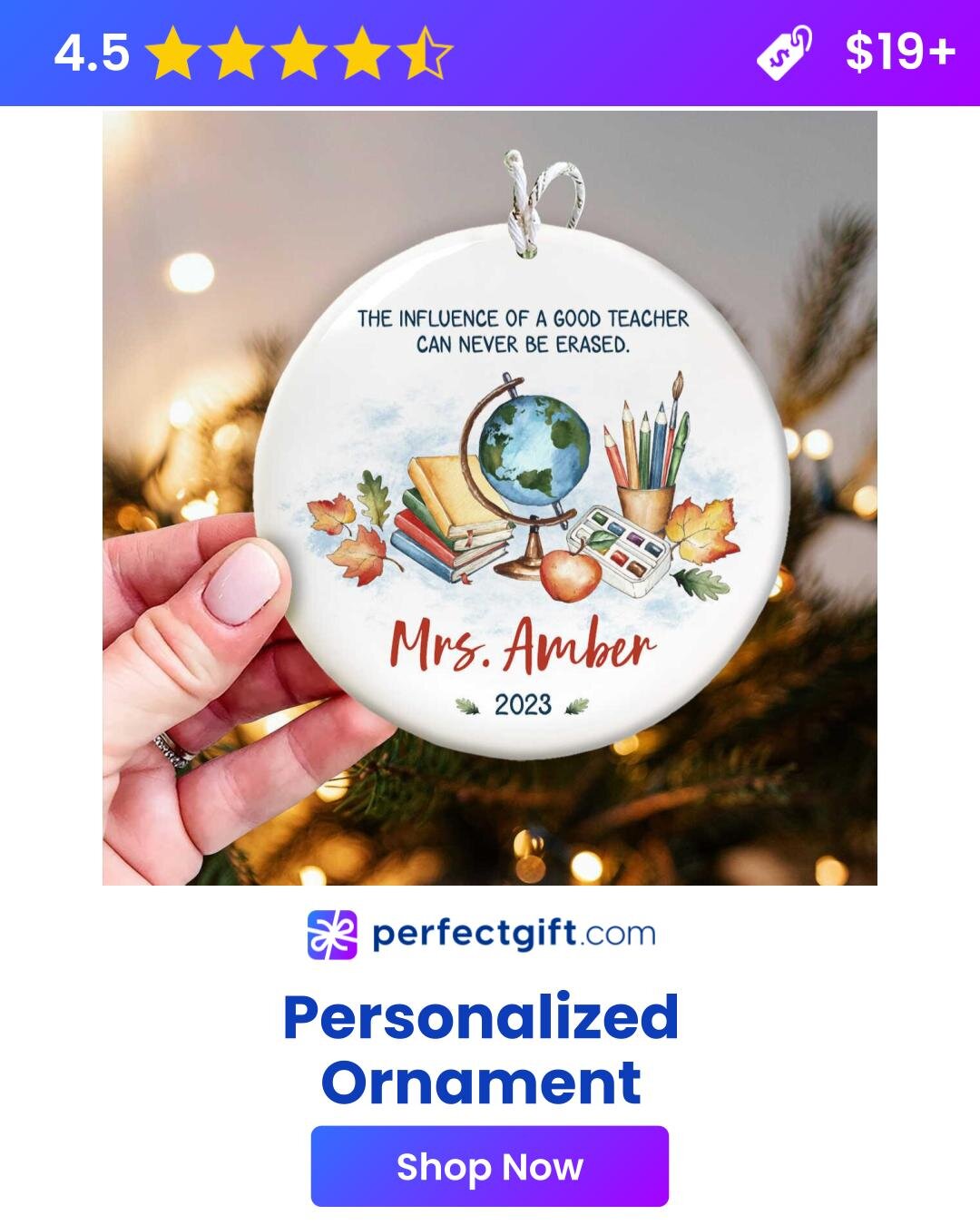 Personalized ornament