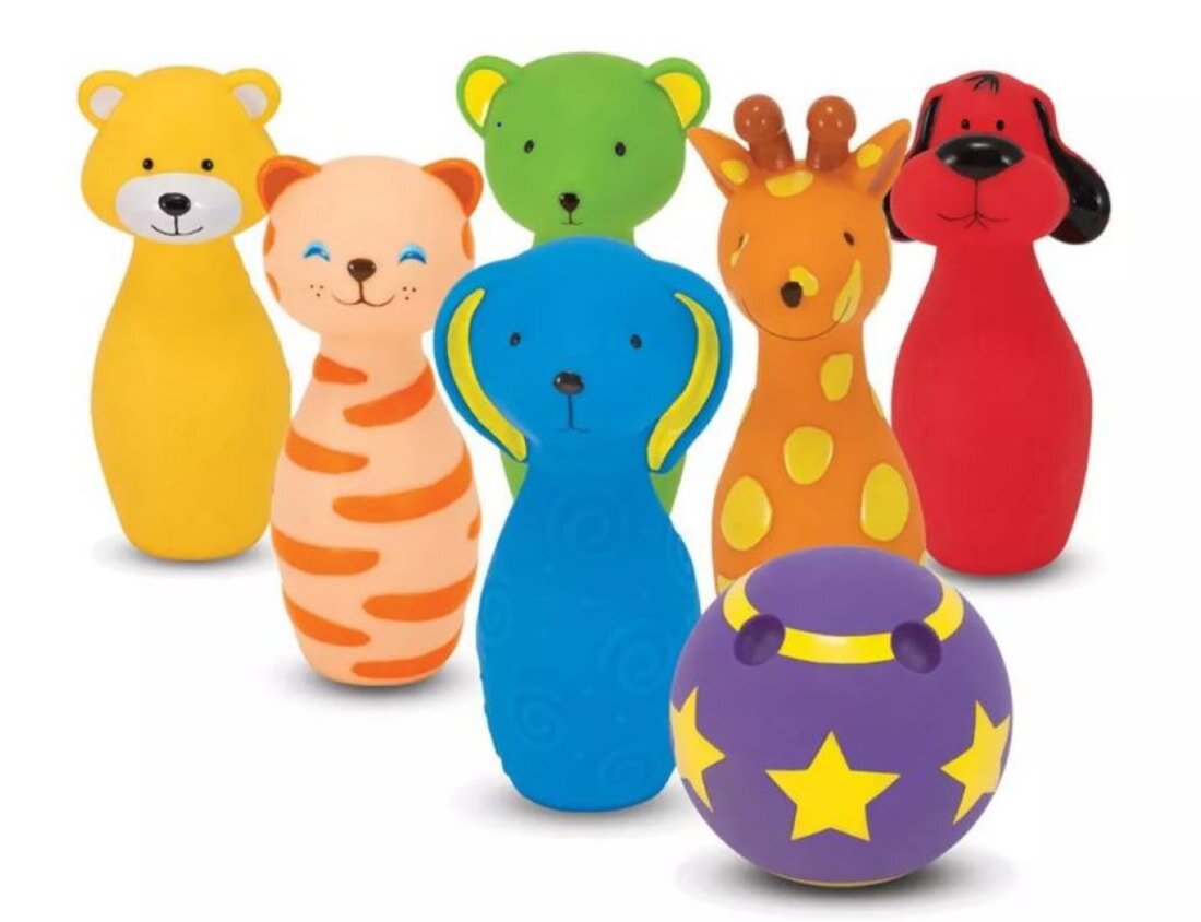 Melissa and Doug’s Kids Bowling Friends Play Set