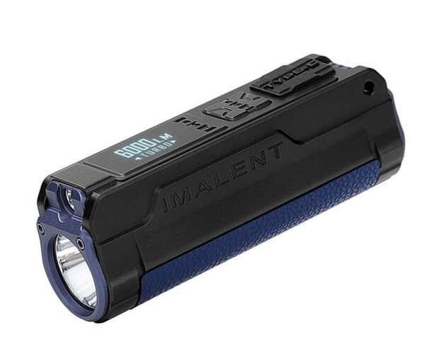 Inlent T1 LED flashlight with a sleek design, showcasing its bright light and durable construction.