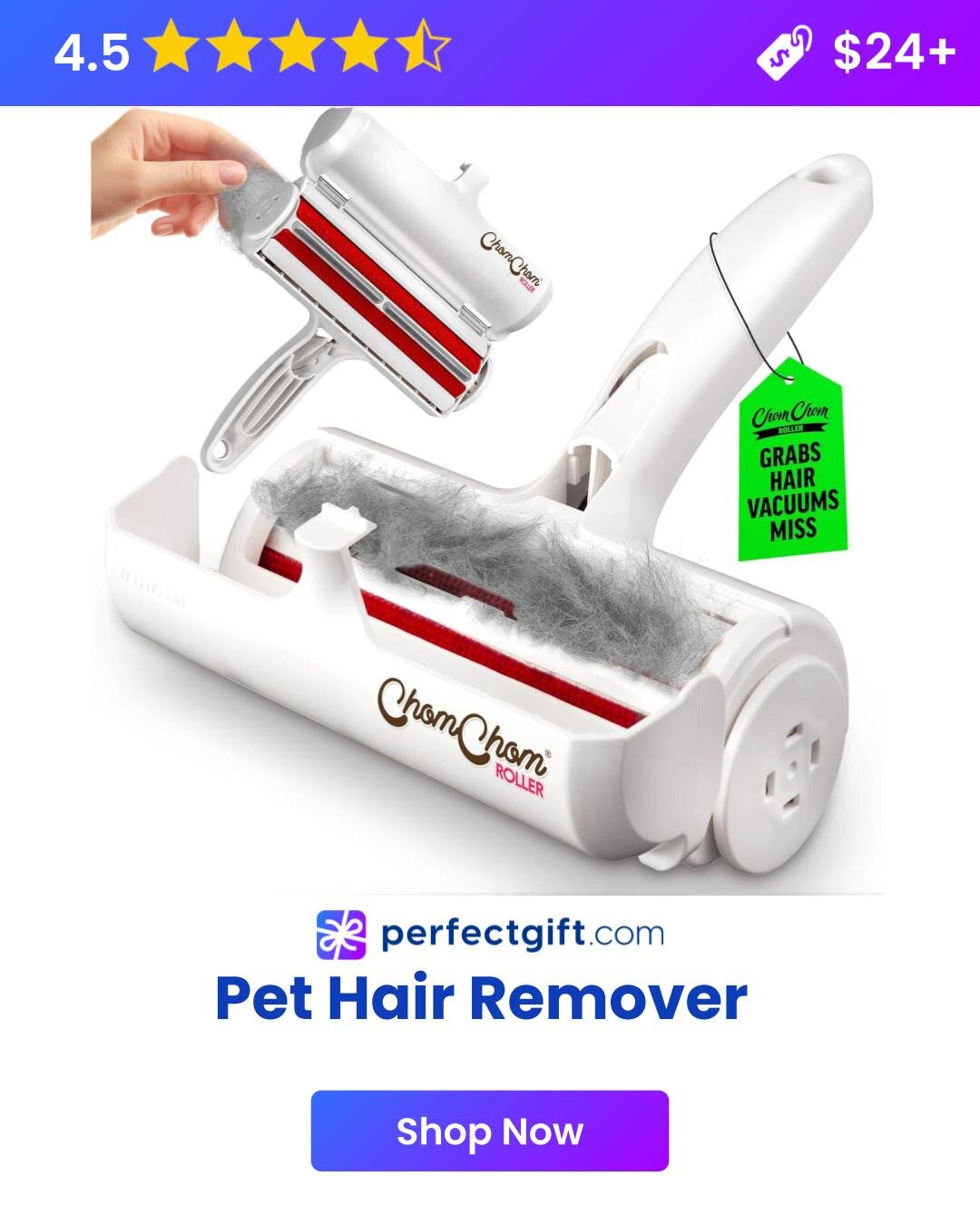 Pet hair remover