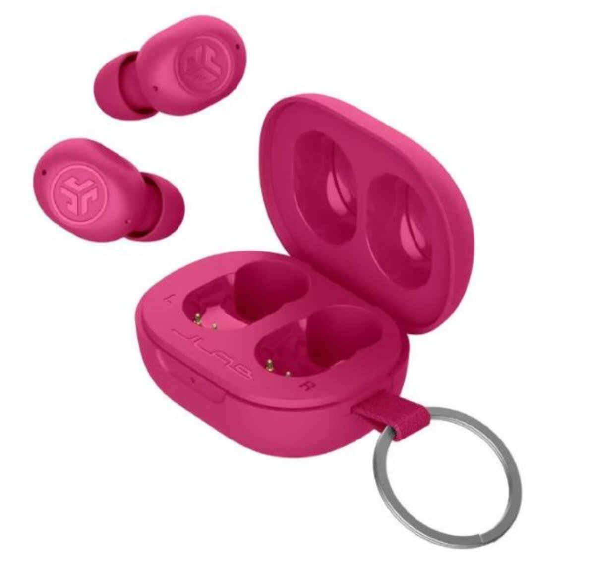 Pink Wireless Earbuds