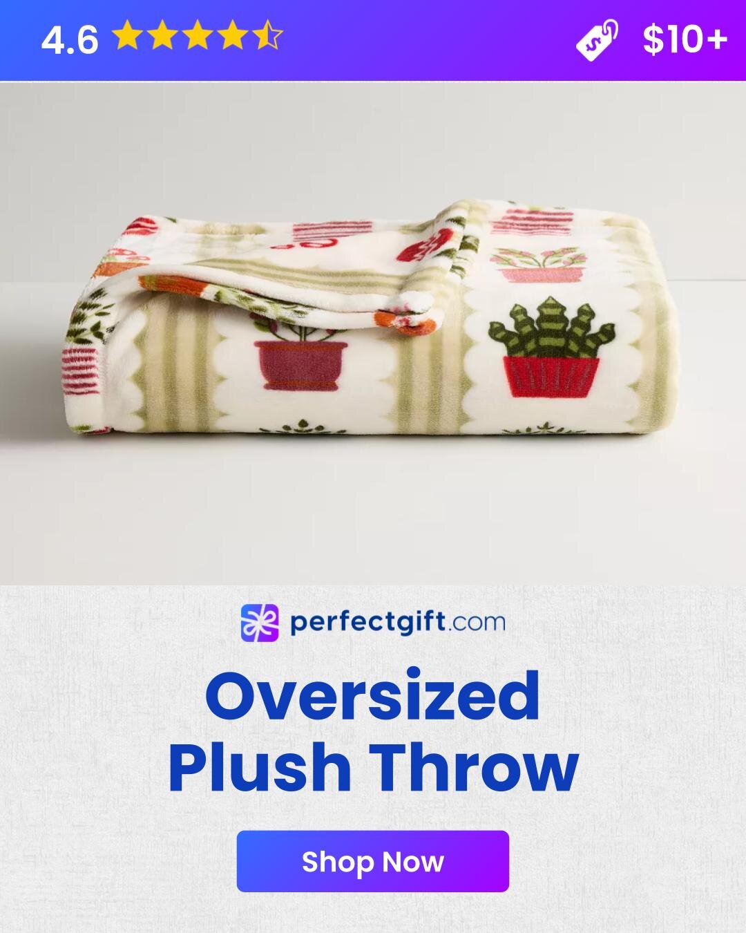 Large, soft plush throw blanket ideal for warmth and comfort during cold weather.