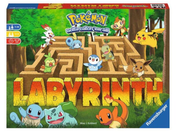 Pokemon Labyrinth strategy game for kids