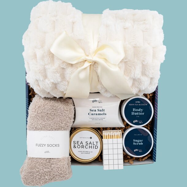 Soothing gift basket