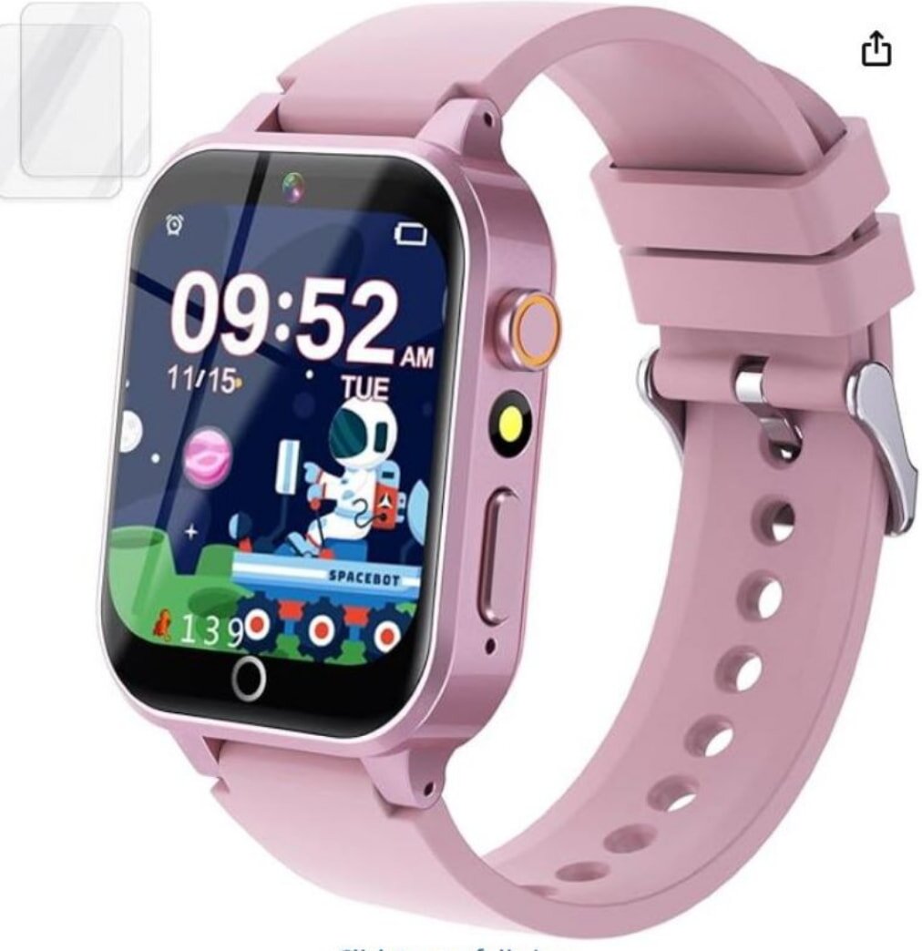 Pink Smart Watch