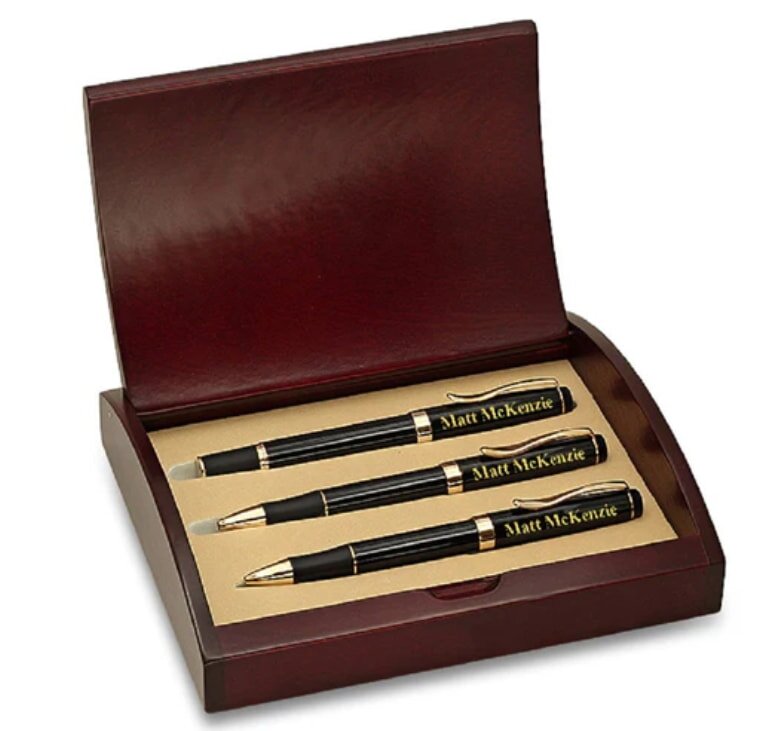 Wooden crate with potted plants, gardening tools, and supplies