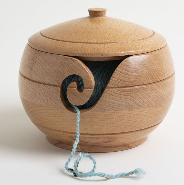A cute yarn bowl