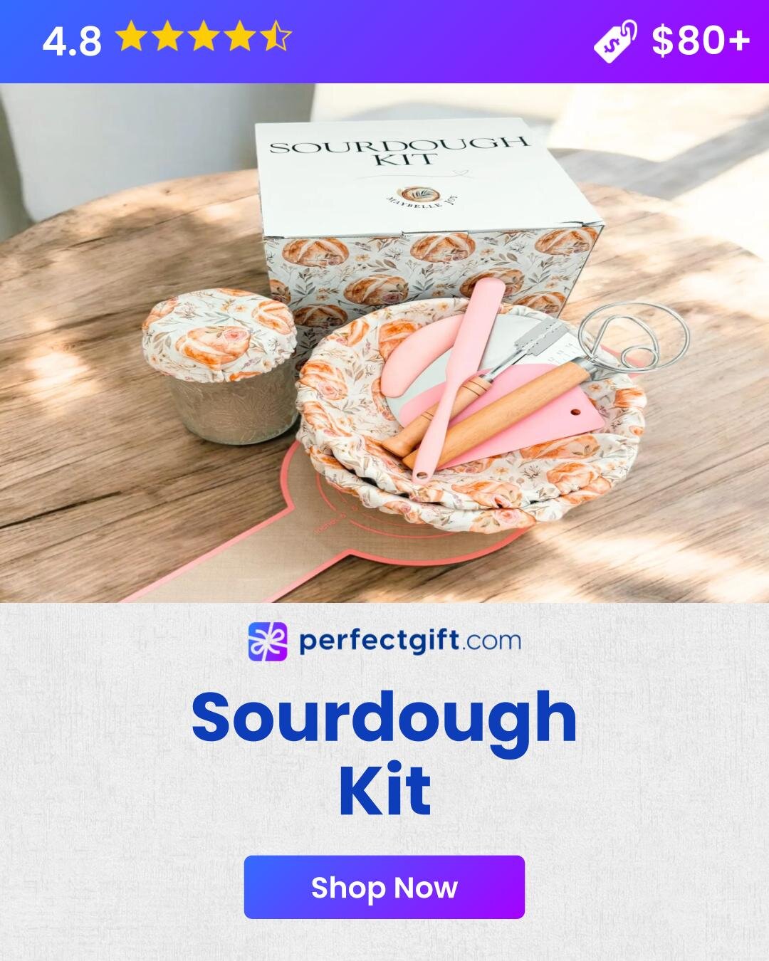 The perfect dough kit is on sale, featuring essential tools and ingredients for baking enthusiasts.