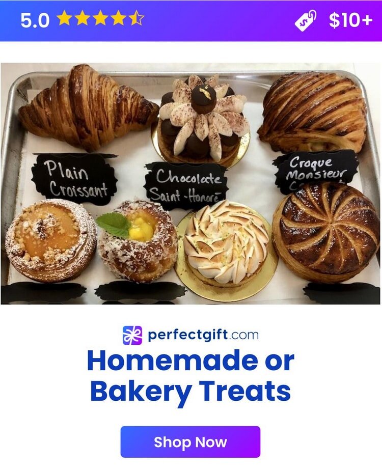 Homemade or bakery treats