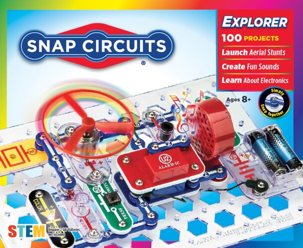 Snap Circuits Jr. SC-100 Electronics Exploration Kit