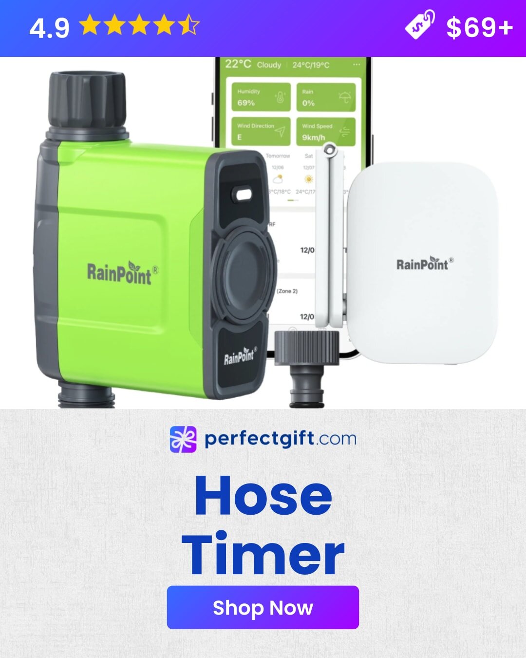 Smart Irrigation System or Hose Timer