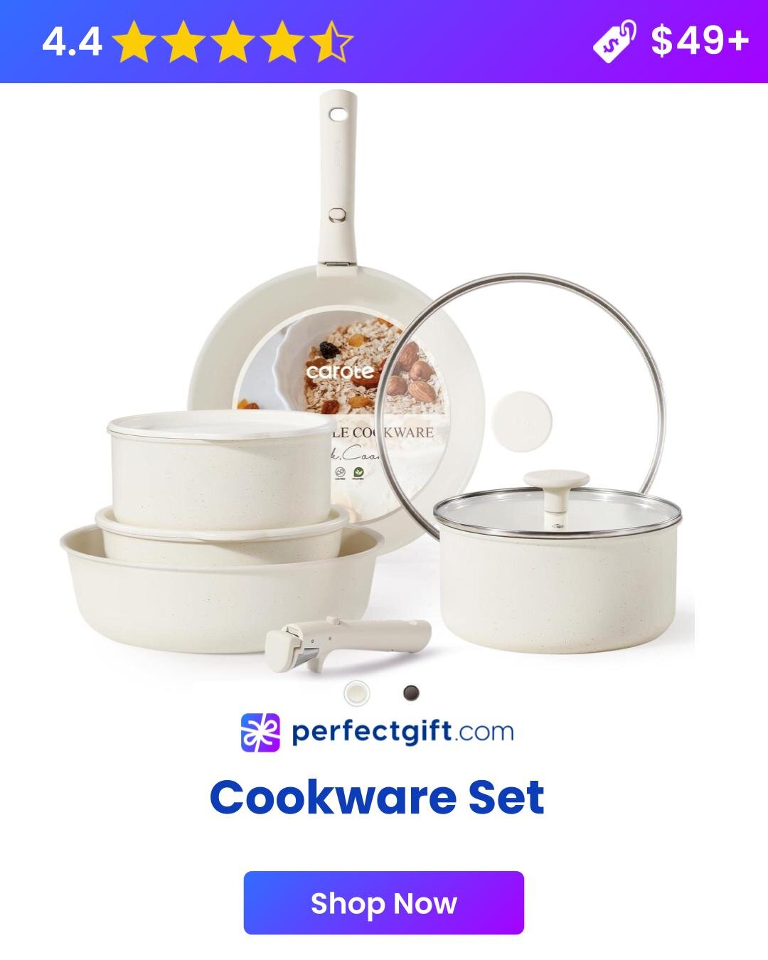 Non-stick new cookware set
