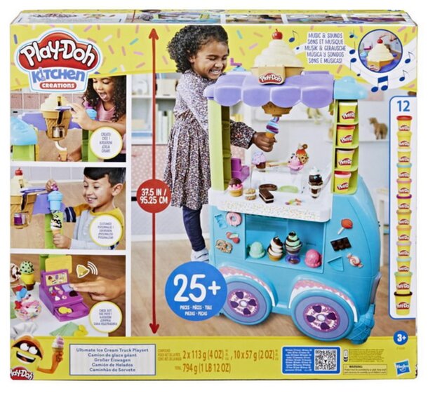 Play-Doh Kitchen Creations Ultimate Ice Cream Truck Playset