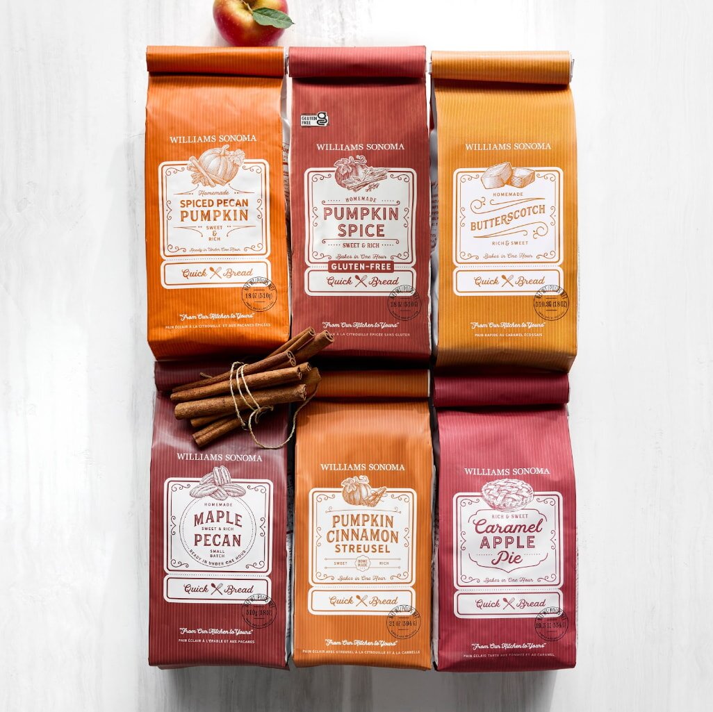A beautifully arranged fall coffee gift box featuring seasonal coffee blends and cozy accessories.