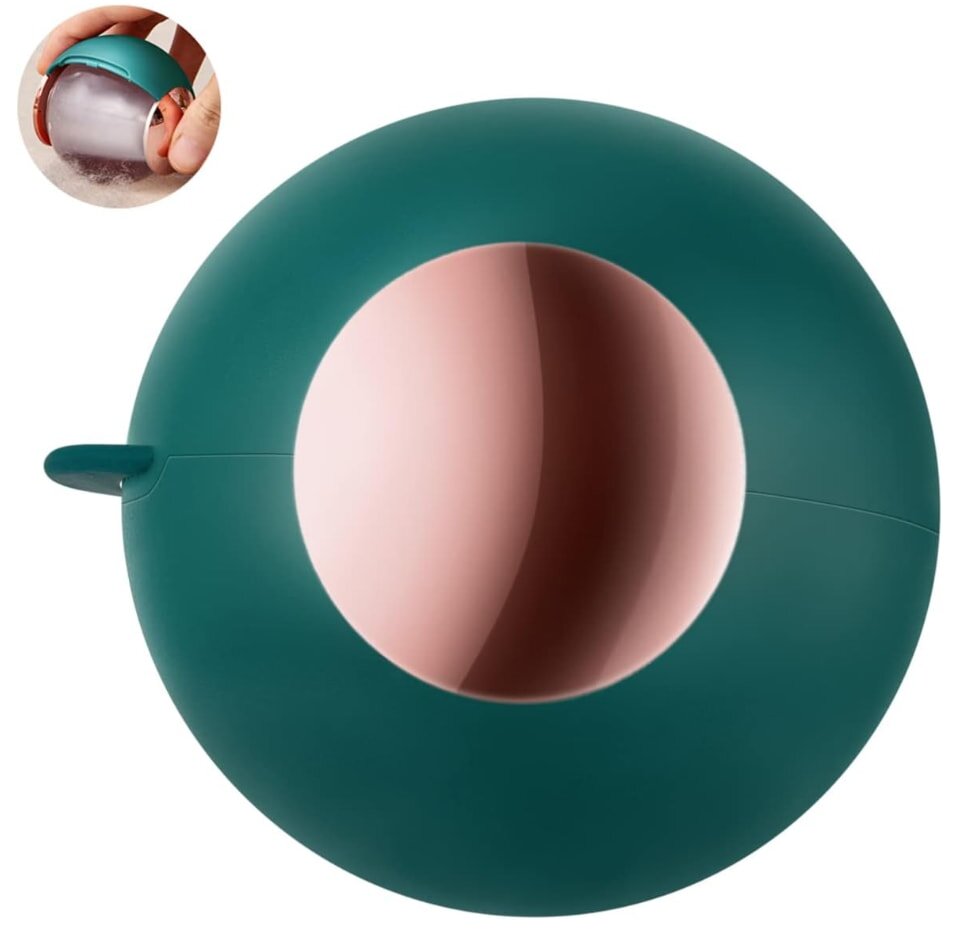 Teal and pink silicone egg poacher with lid