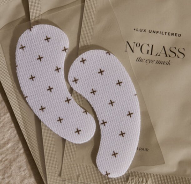 Cooling eye mask from Lux Unfiltered