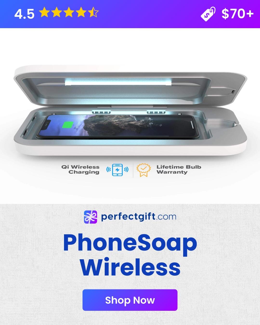 Wireless Charger and Sanitizer 