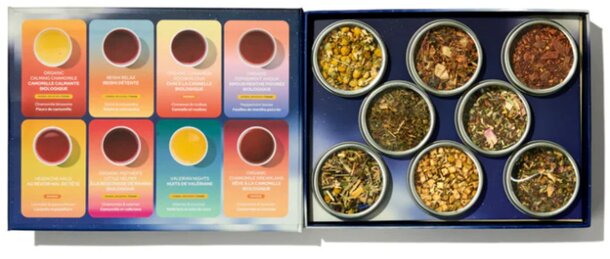 Dreamy 8-Tea Herbal Tea Sampler by Davids Teas