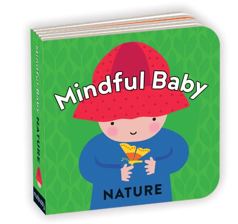 Children's book cover with cartoon kid holding butterfly