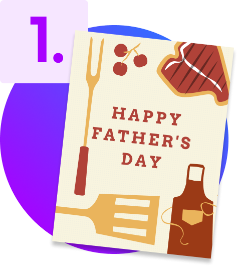 front cover of greeting card