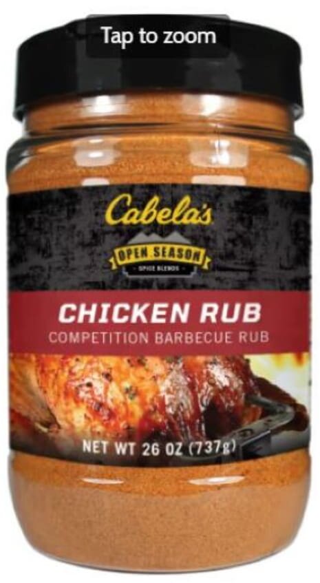 Cabela's Barbecue Rub
