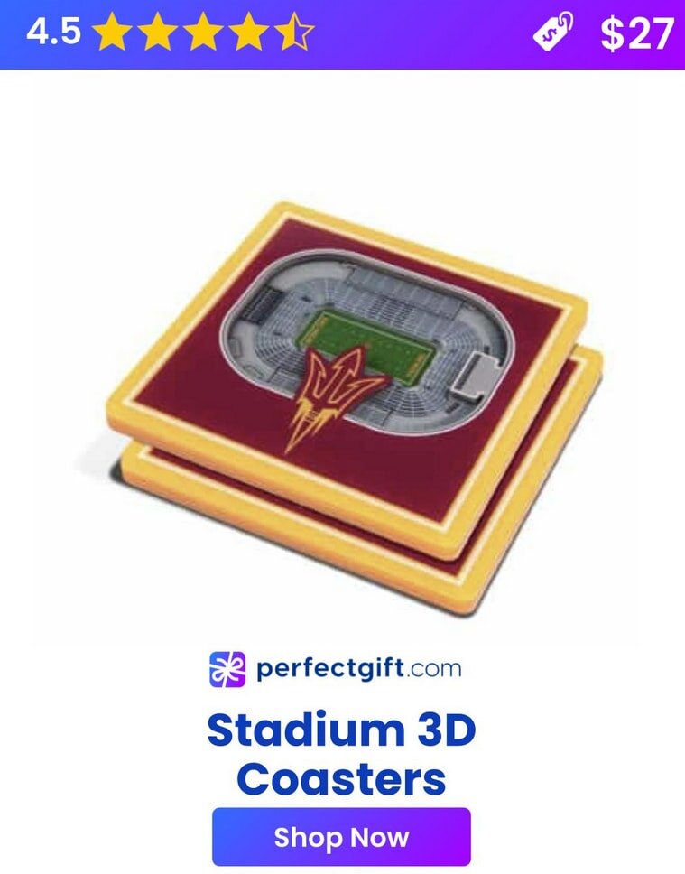 3D rendering of a stadium featuring multiple roller coasters, showcasing vibrant colors and intricate design details.