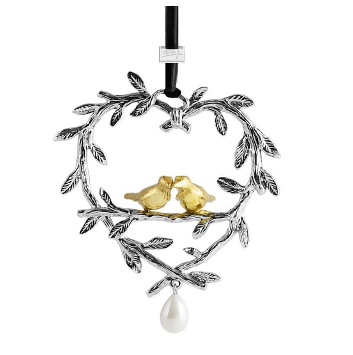 Lovebirds Ornament
