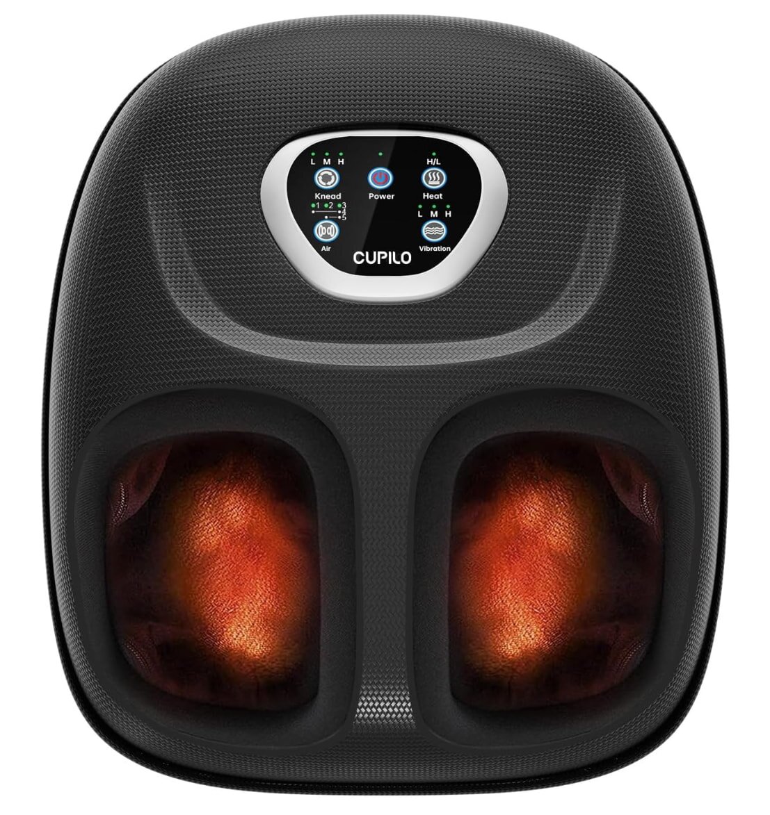 Foot massager with heat