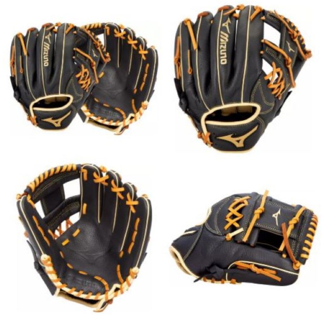 A Mizuno M-Sport 12.5 baseball glove, featuring durable materials for enhanced grip and control during play.
