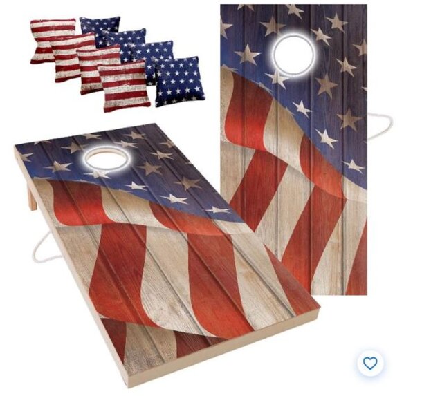 Cornhole Set - us flag version