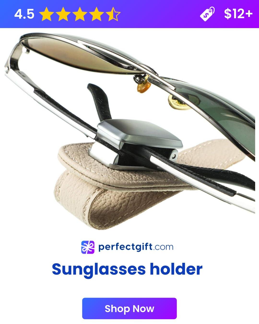 Sunglasses holder