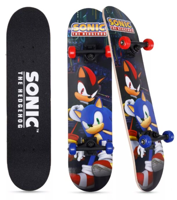 Sonic The Hedgehog skateboard