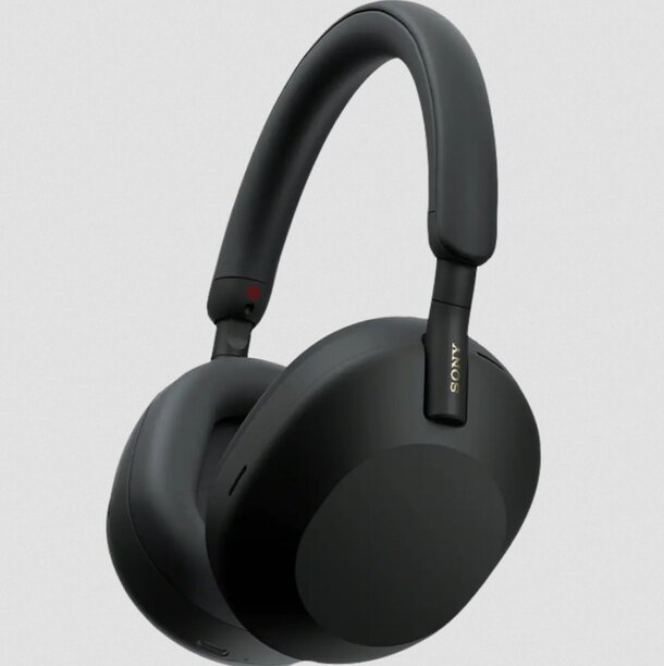 Sony - WH1000XM5 Wireless Noise-Canceling Over-the-Ear Headphones 