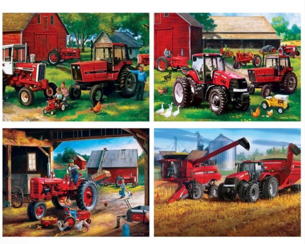 American Farm Company 4-pack puzzle