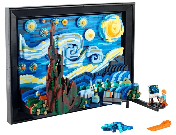 LEGO 'The Starry Night'