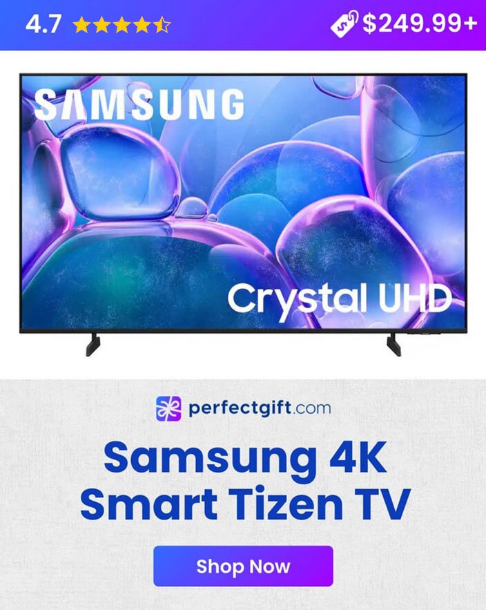 Samsung 4k Smart Tizen TV